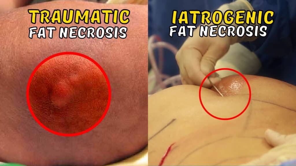 types of fat necrosis
